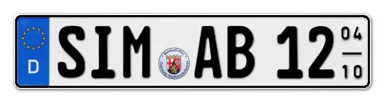 Saisonkennzeichen SIMmern Saisonkennzeichen SIM für SIMmern online bestellen