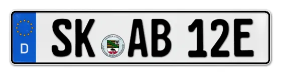 E-Kennzeichen SaaleKreis online bestellen