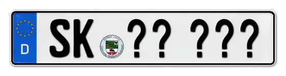 Wunschkennzeichen Saalekreis reservieren