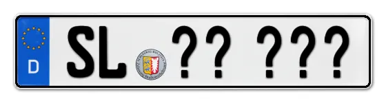 Wunschkennzeichen Schleswig reservieren