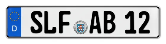 Autokennzeichen SaaLFeld