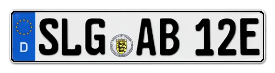 E-Kennzeichen SauLGau online bestellen