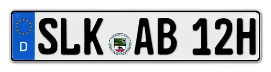 H-Kennzeichen SLK online bestellen