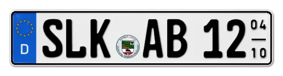 Saisonkennzeichen SLK für SalzLandKreis online bestellen