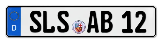 Autokennzeichen SaarLouiS