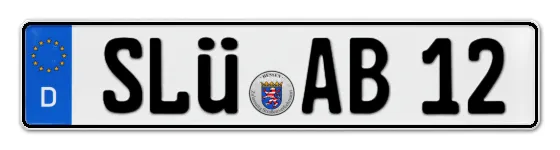 Autokennzeichen SchLÜchtern