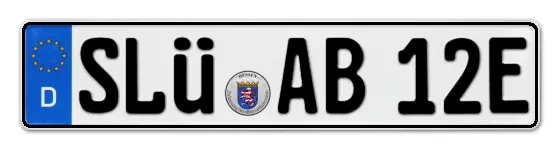 E-Kennzeichen SchLÜchtern online bestellen