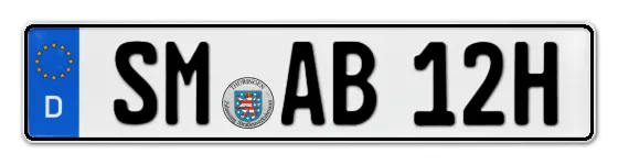 H-Kennzeichen SM online bestellen