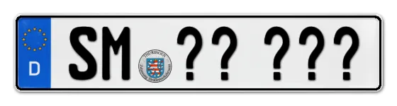 WunschKennzeichen Schmalkalden Wunschkennzeichen Schmalkalden reservieren