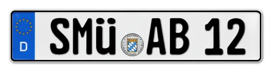 Autokennzeichen SchwabMÜnchen Autokennzeichen SchwabMÜnchen