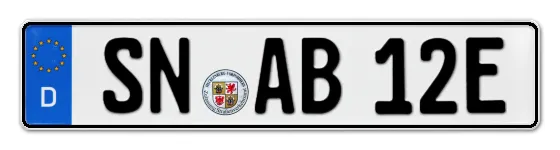 E-Kennzeichen SchweriN online bestellen