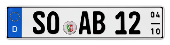 Saisonkennzeichen SO für SOest online bestellen