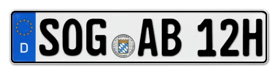 H-Kennzeichen SOG online bestellen