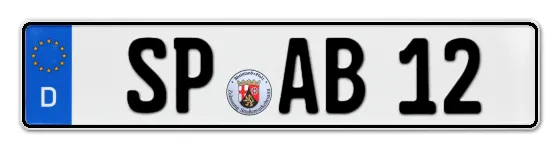 Autokennzeichen SPeyer