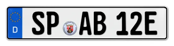 E-Kennzeichen SPeyer online bestellen