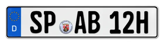 H-Kennzeichen SP online bestellen