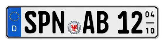 Saisonkennzeichen SPN für SPree, Neiße online bestellen