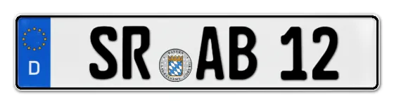 Autokennzeichen StRaubing