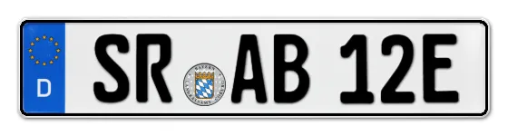 E-Kennzeichen StRaubing online bestellen