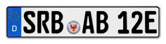 E-Kennzeichen StRausBerg online bestellen