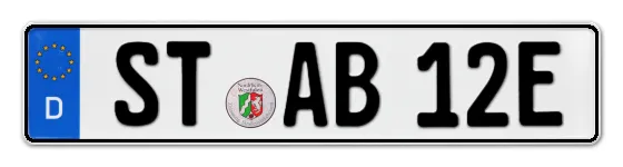 E-Kennzeichen STeinfurt online bestellen