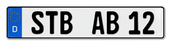 Autokennzeichen STernBerg