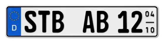 Saisonkennzeichen STB für STernBerg online bestellen