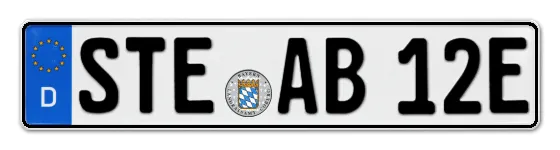 E-Kennzeichen STaffelstEin online bestellen