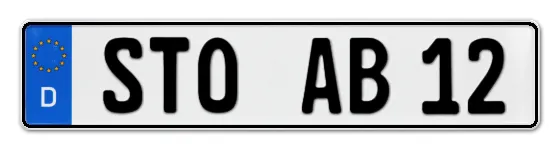 Autokennzeichen STOckach