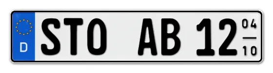 Saisonkennzeichen STO für STOckach online bestellen