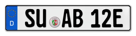 E-Kennzeichen SiegbUrg online bestellen