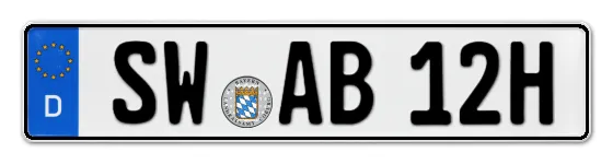 H-Kennzeichen SW online bestellen