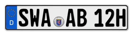H-Kennzeichen SWA online bestellen
