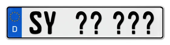 WunschKennzeichen Syke Wunschkennzeichen Syke reservieren