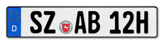 H-Kennzeichen SZ online bestellen