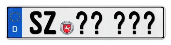 Wunschkennzeichen Salzgitter reservieren