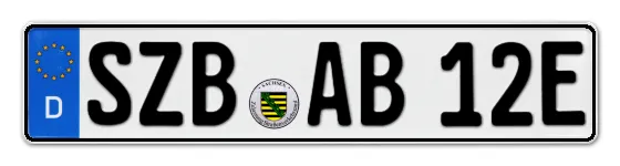 E-Kennzeichen SchwarZenBerg online bestellen