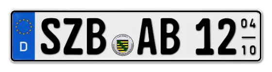 Saisonkennzeichen SZB für SchwarZenBerg online bestellen