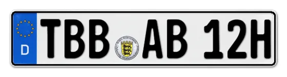 H-Kennzeichen TBB online bestellen