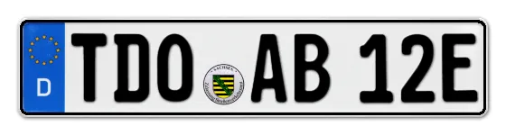 E-Kennzeichen Torgau, Delitzsch, Oschatz als Wunschkennzeichen online reservieren