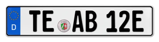 E-Kennzeichen TEcklenburg online bestellen