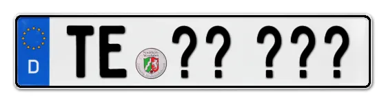 WunschKennzeichen Tecklenburg Wunschkennzeichen Tecklenburg reservieren