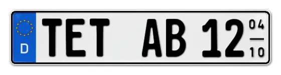 Saisonkennzeichen TET für TETerow online bestellen