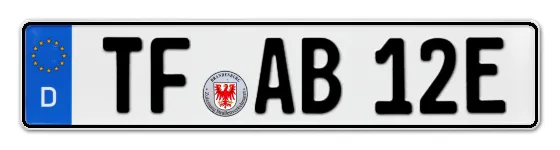 E-Kennzeichen Teltow, Fläming online bestellen