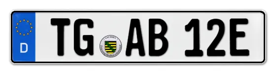 E-Kennzeichen TorGau online bestellen