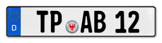 Autokennzeichen TemPlin