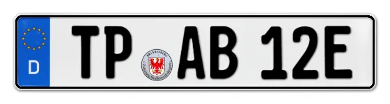 E-Kennzeichen TemPlin online bestellen