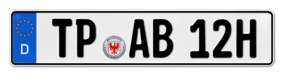 H-Kennzeichen TP online bestellen