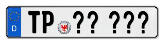 Wunschkennzeichen Templin reservieren