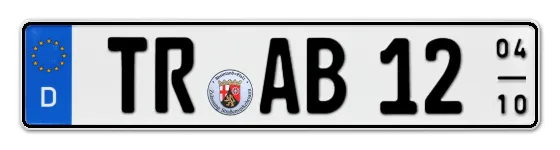 Saisonkennzeichen TR für TRier als Wunschkennzeichen online bestellen